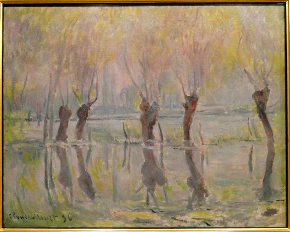 Flood at Giverny by Claude Monet, 1896 - Ny Carlsberg Glyptotek - Copenhagen - DSC09463