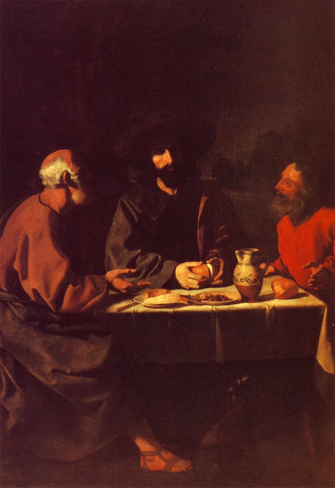 Francisco de Zurbarán - A Ceia em Emaús