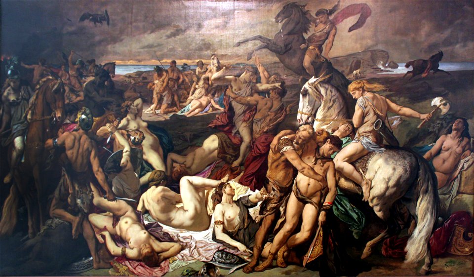 1873 Feuerbach Amazonenschlacht anagoria