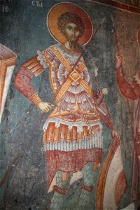 Frescos from St. Nikita Church in Banjani 0394