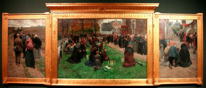 Frans van Leemputten - Kaarskensprocessie te Scherpenheuvel