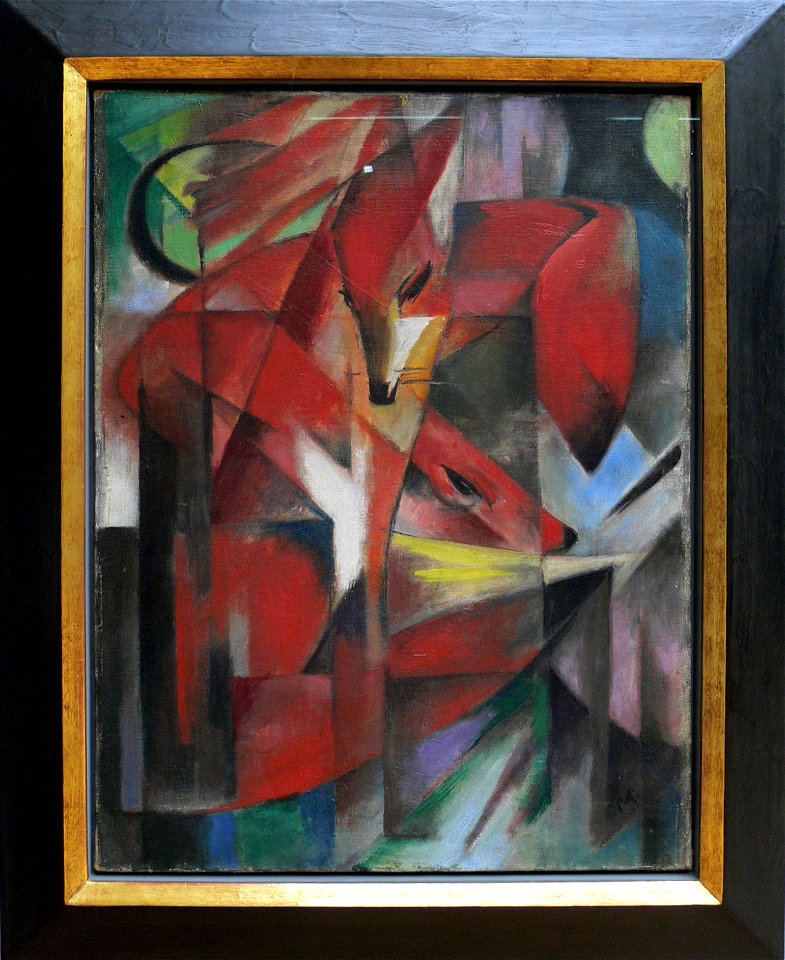 Franz Marc - Die Füchse