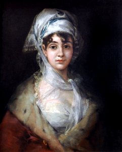Francisco-Goya - Antonia-Zarate Petersburg Eremitage