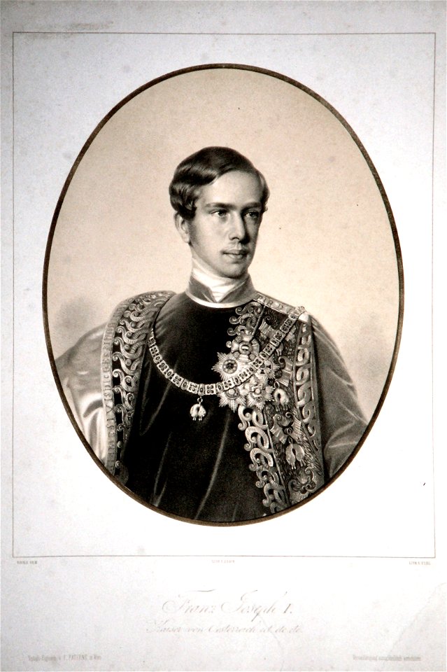 Franz Joseph I. Franz Eybl Litho 02