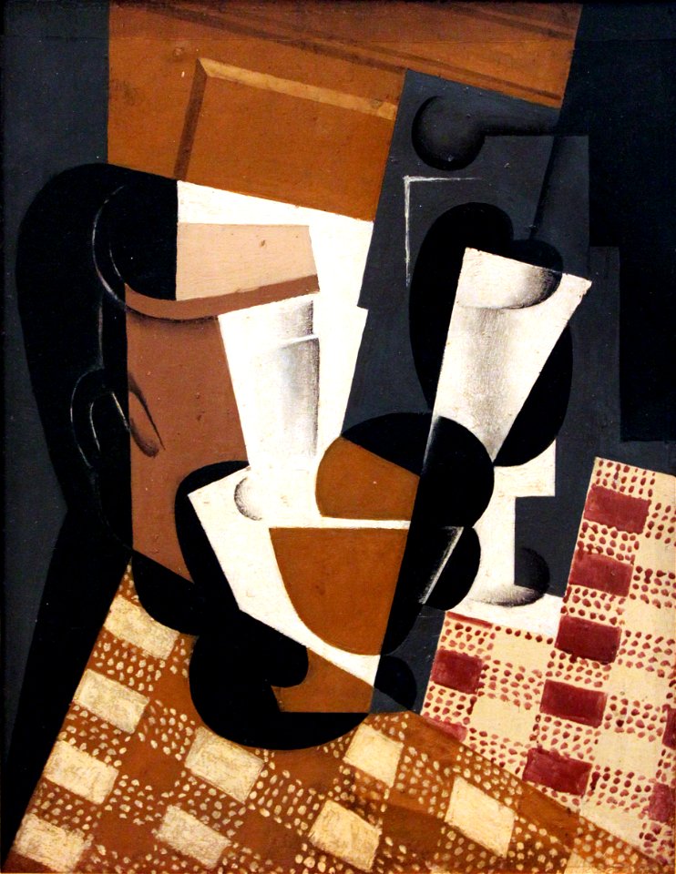 1916 Gris Krug und Glas anagoria