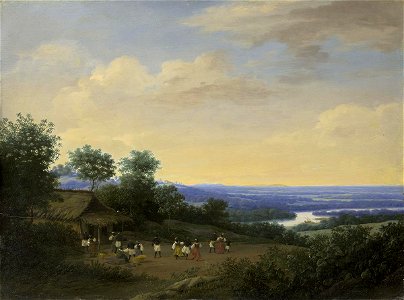 Frans Post - Brazilian Landscape (WA). Free illustration for personal and commercial use.