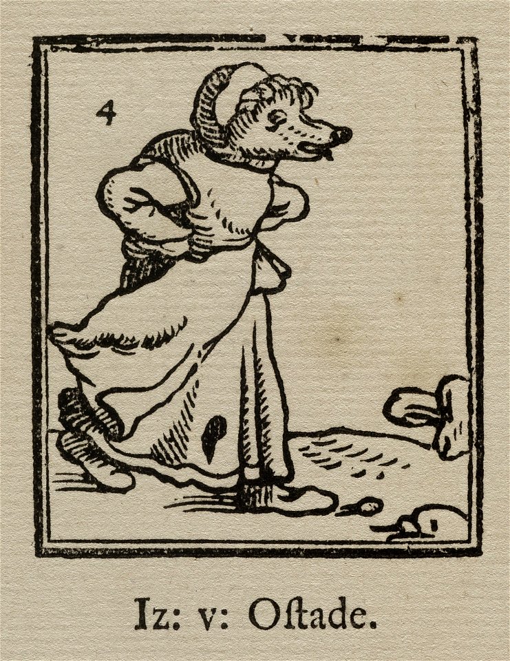 Groteske figuur. NL-HlmNHA 1477 53011046