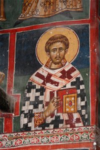 Frescos from the Michael the Archangel Church of Lesnovo 0185