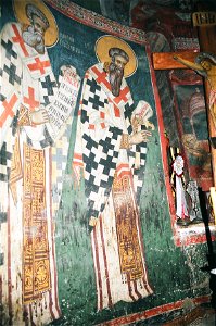 Frescos from the Michael the Archangel Church of Lesnovo 028