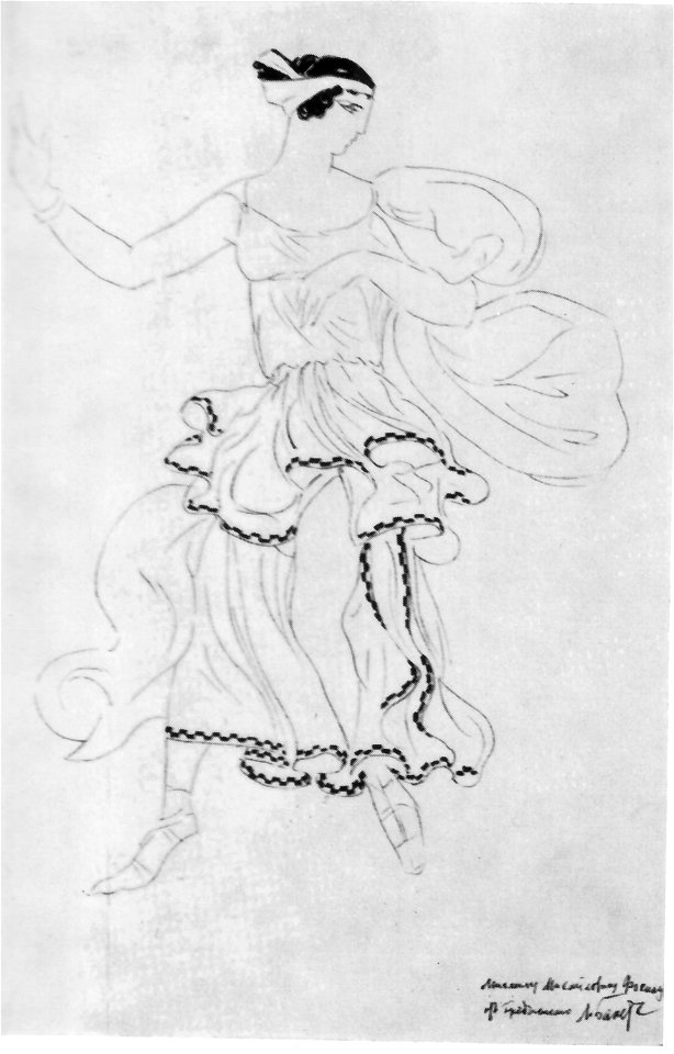 Greek costume by L. Bakst