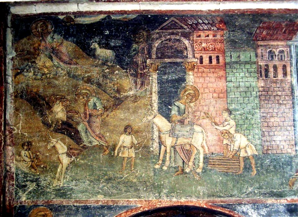 Frescos from St. Sophia Church in Ohrid 057