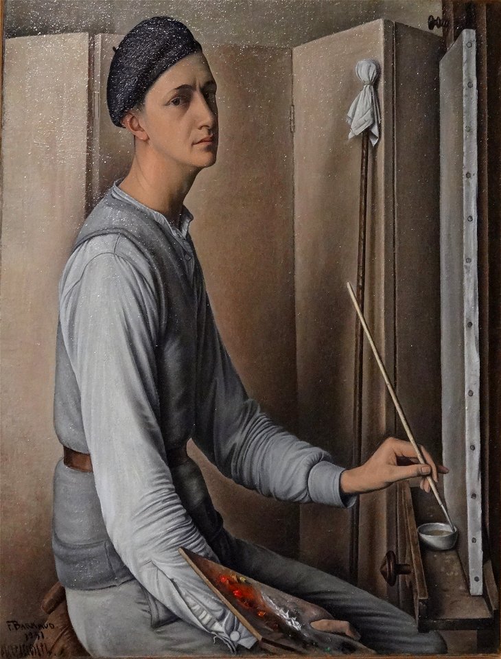 François Barraud Autoportrait