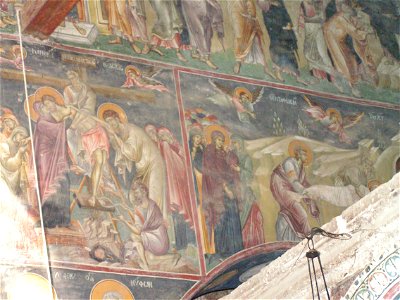 Frescos in St. George's Church (Staro Nagoricane) 035