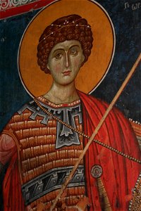 Frescos from the Michael the Archangel Church of Lesnovo 0105