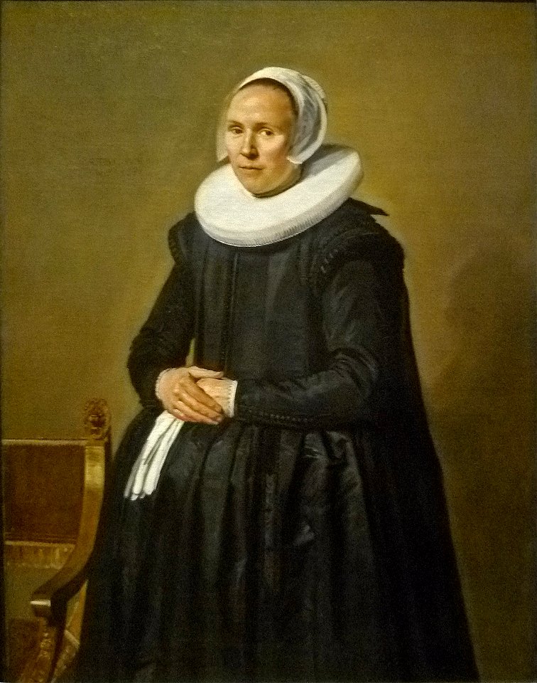Frans Hals - Portret van Feyntje van Steenkiste 001