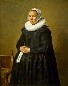 Frans Hals - Portret van Feyntje van Steenkiste 001