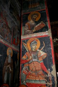 Frescos from the Michael the Archangel Church of Lesnovo 095