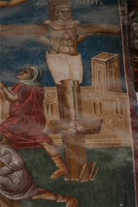 Frescos from the Michael the Archangel Church of Lesnovo 0170