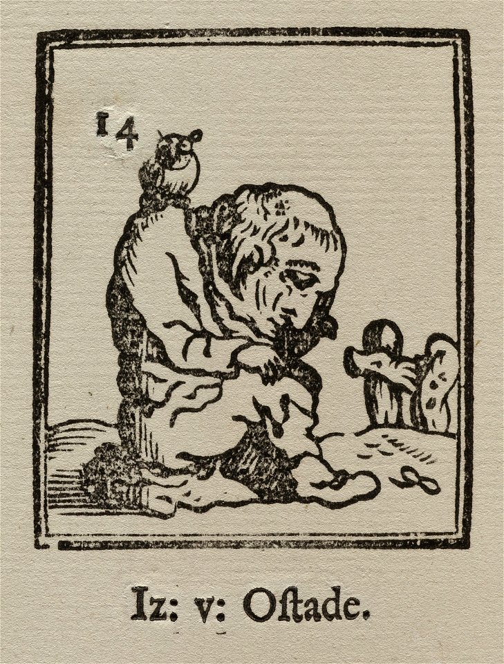 Groteske figuur. NL-HlmNHA 1477 53011056