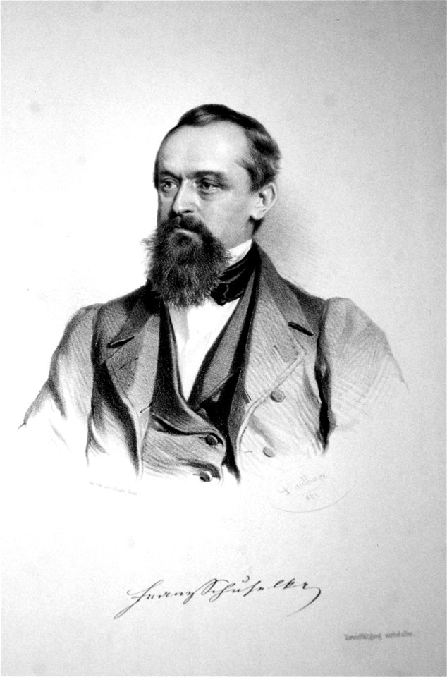 Franz Schuselka 1861 Litho