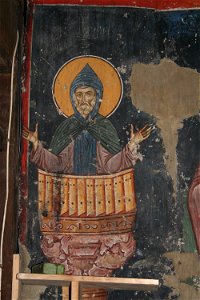 Frescos from the Michael the Archangel Church of Lesnovo 069
