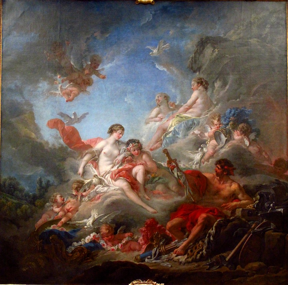 François Boucher - Les Forges de Vulcain (1757)
