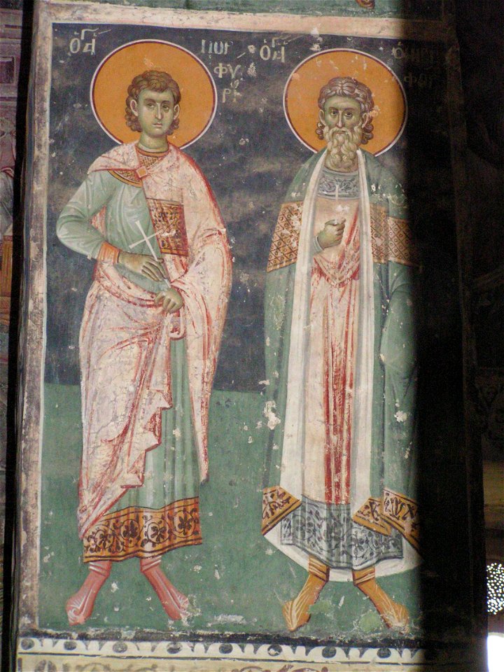 Frescos in St. George's Church (Staro Nagoricane) 023
