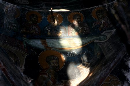 Frescos from the Michael the Archangel Church of Lesnovo 0171