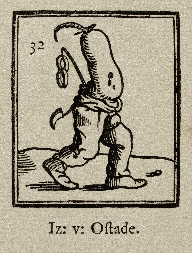 Groteske figuur. NL-HlmNHA 1477 53011074