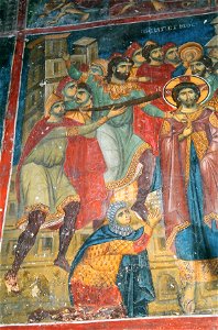 Frescos from St. Nicholas of Varoš 0198