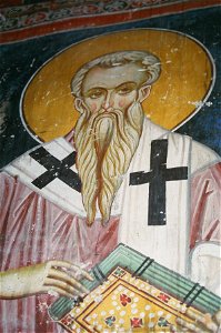 Frescos from the Michael the Archangel Church of Lesnovo 045