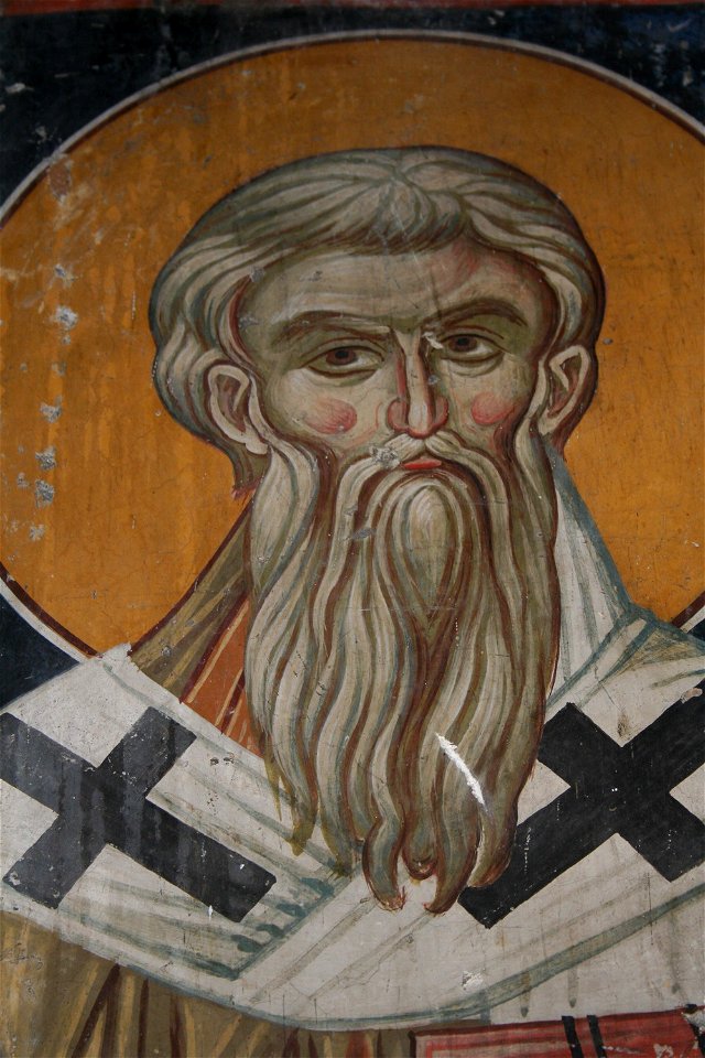 Frescos from the Michael the Archangel Church of Lesnovo 079