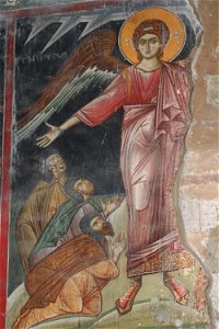 Frescos from the Michael the Archangel Church of Lesnovo 0172