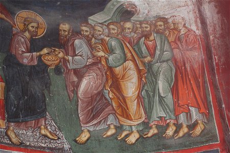 Frescos from the Michael the Archangel Church of Lesnovo 0177
