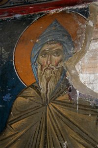 Frescos from the Michael the Archangel Church of Lesnovo 0157