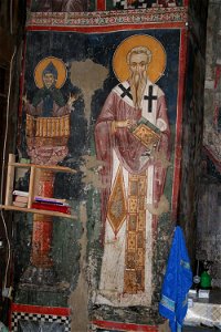 Frescos from the Michael the Archangel Church of Lesnovo 068