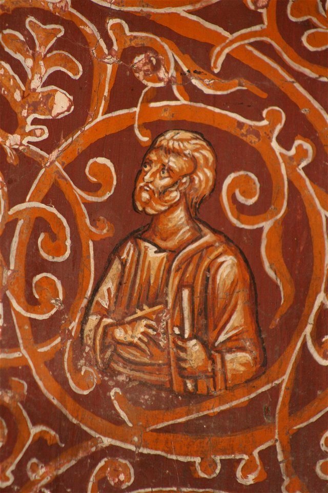 Frescos from the Michael the Archangel Church of Lesnovo 0189