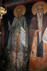 Frescos from the Michael the Archangel Church of Lesnovo 0123