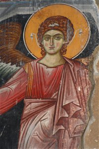 Frescos from the Michael the Archangel Church of Lesnovo 0173