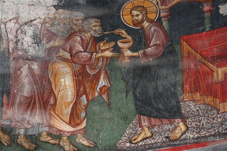 Frescos from the Michael the Archangel Church of Lesnovo 0192