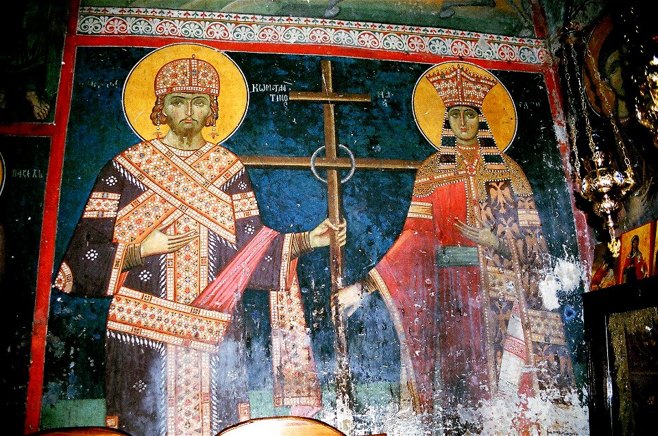 Frescos from the Michael the Archangel Church of Lesnovo 047