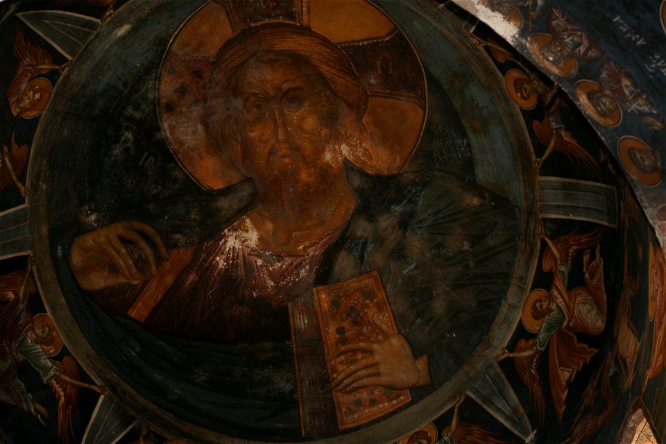 Frescos from the Michael the Archangel Church of Lesnovo 0164