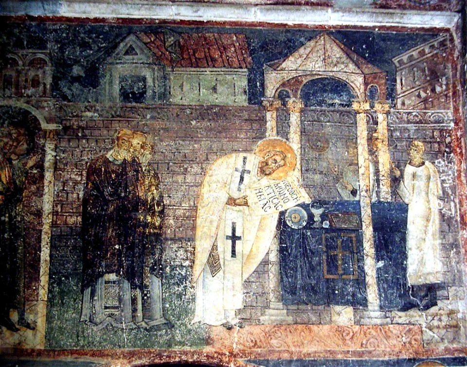 Frescos from St. Sophia Church in Ohrid 055