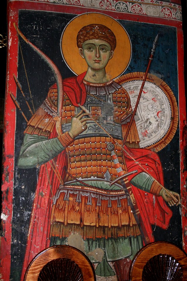 Frescos from the Michael the Archangel Church of Lesnovo 0102
