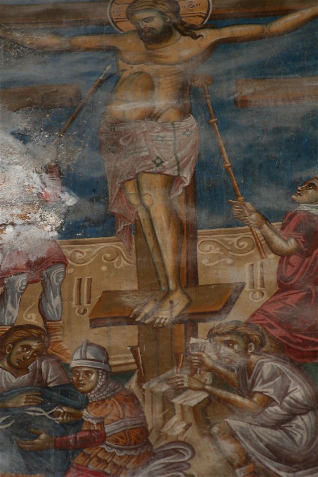 Frescos from the Michael the Archangel Church of Lesnovo 0169