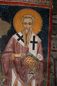 Frescos from the Michael the Archangel Church of Lesnovo 070