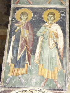 Frescos in St. George's Church (Staro Nagoricane) 066