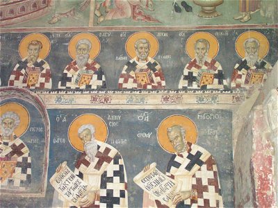 Frescos in St. George's Church (Staro Nagoricane) 020