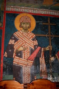 Frescos from the Michael the Archangel Church of Lesnovo 0144