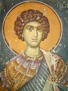 Frescos in St. George's Church (Staro Nagoricane) 010